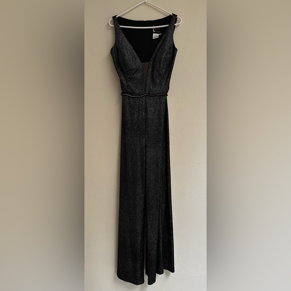 Mac Duggal Black Sleeveless Gown